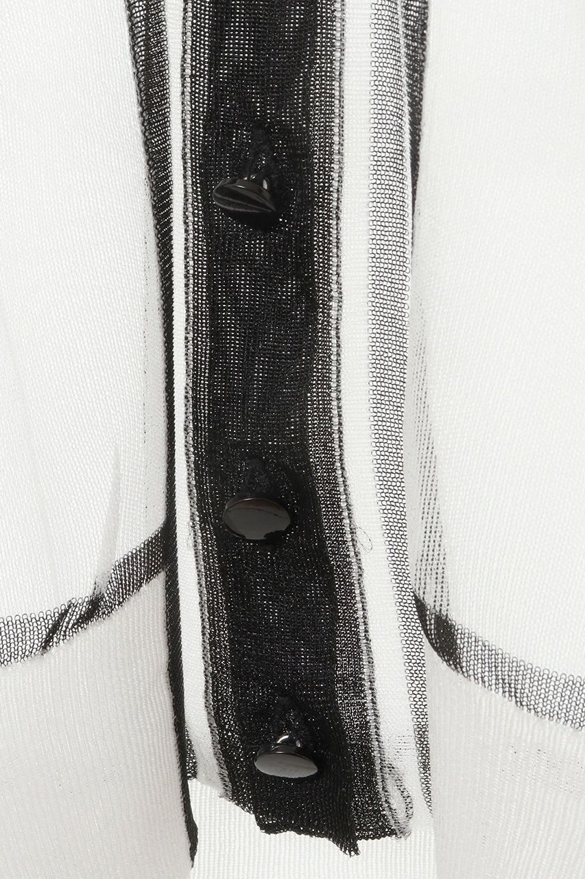 【新品】レリタージュ マルティニーク　シアーナイロンポリエステルカーディガン l’heritage martinique/レリタージュ マルティニーク