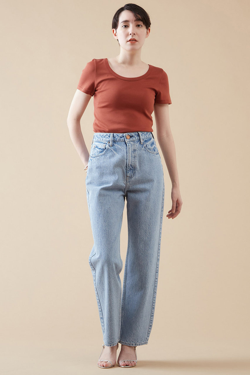 martinique(マルティニーク)｜コットンフライスTシャツ/テラコッタ の  