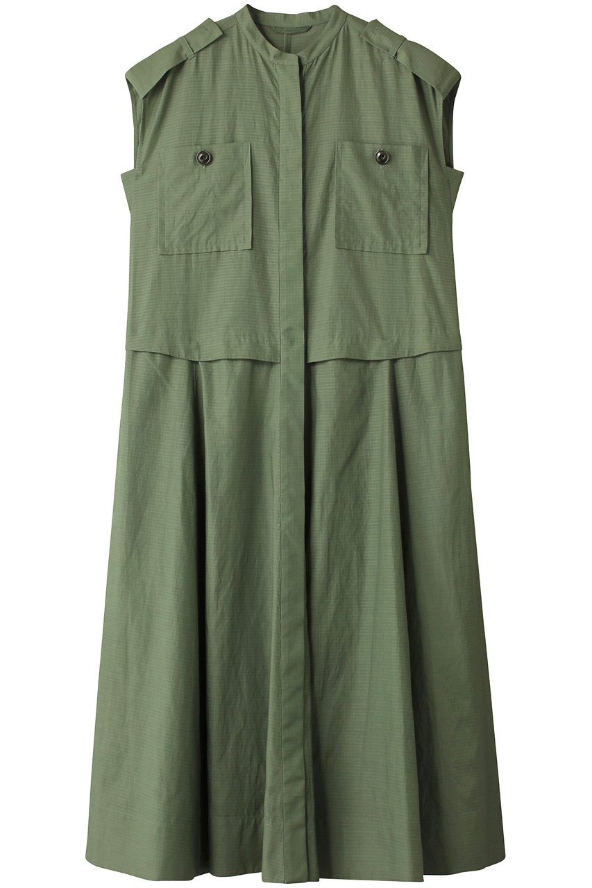 martinique 【l'heritage martinique】シャツドレス (カーキ, F) マルティニーク ELLE SHOP martinique 【l'heritage martinique】シャツドレス (カーキ, F) マルティニーク ELLE SHOP