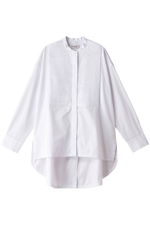 マルティニーク/martiniqueの【l’heritage martinique】サテンコットンオーバーシャツ(110400/110403)