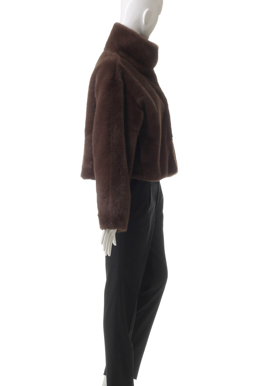 martinique(マルティニーク)｜フェイクファーブルゾン/ベージュ の通販