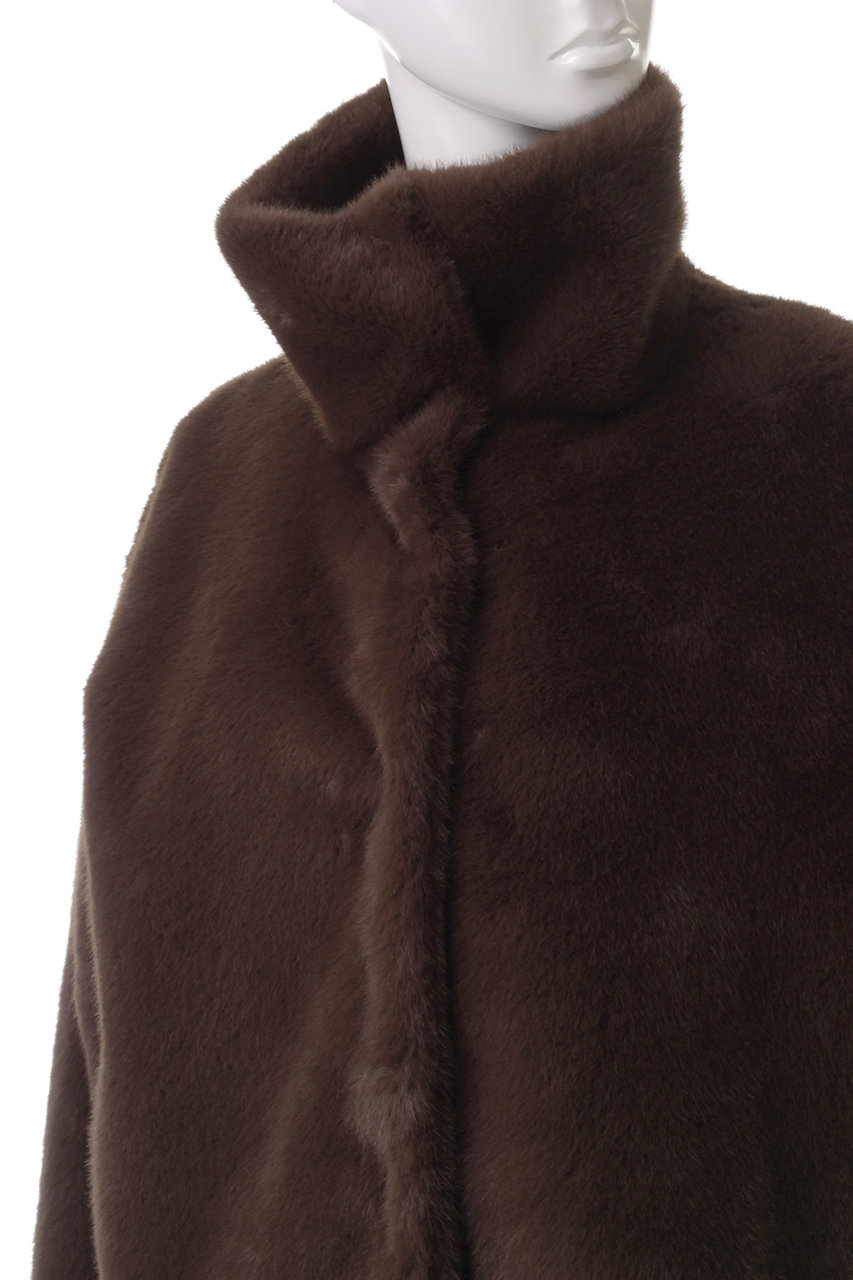 martinique(マルティニーク)｜フェイクファーブルゾン/ベージュ の通販