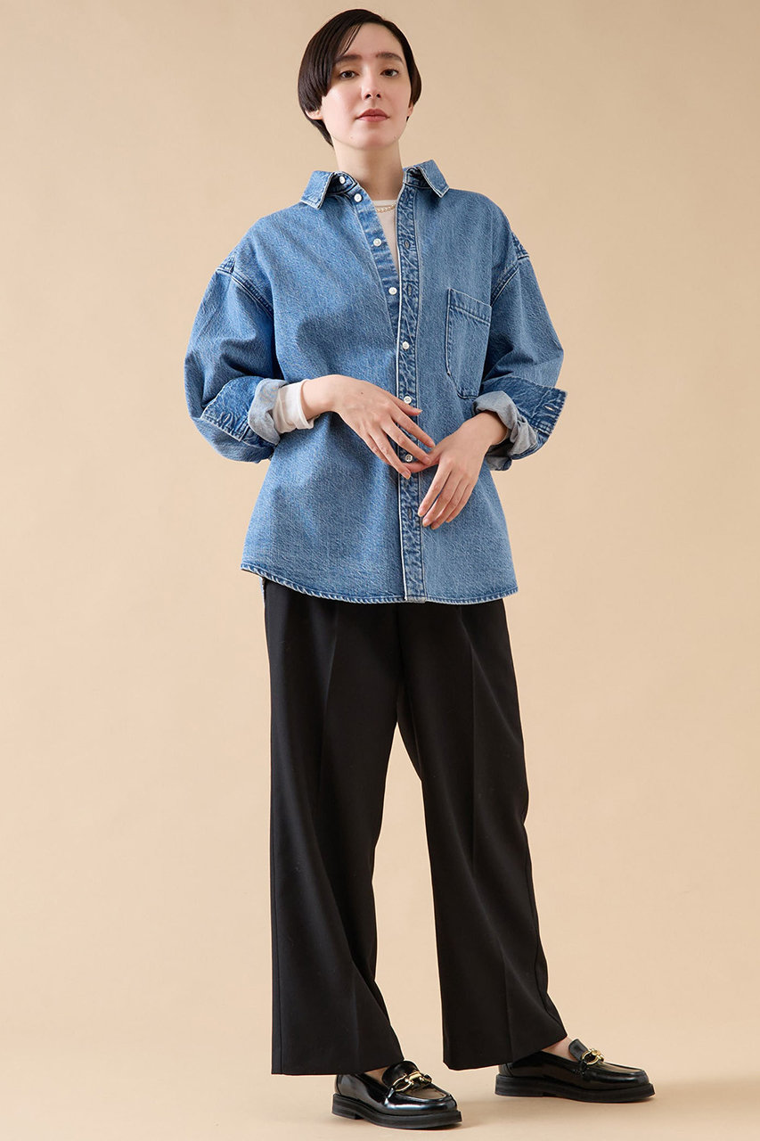 未使用◇upper hightsアッパーハイツ THE SENSE デニムシャツ m27959249266_1.jpg?1742222639