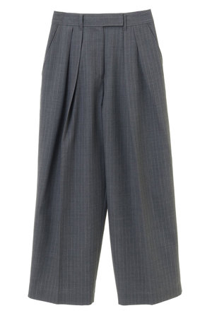 マルティニーク/martiniqueの【l’heritage martinique】ノンミュールギャバジンテーパードパンツ（セットアップ可）(110600/110601)