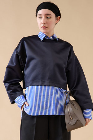 マルティニーク/martiniqueの2wayショートプルオーバー(110400/110403)