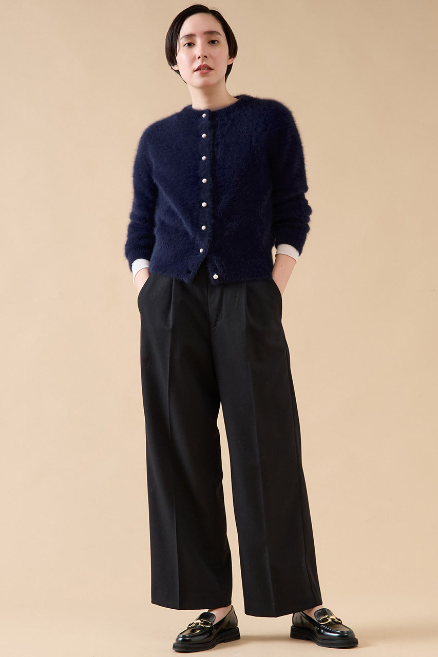 martinique(マルティニーク)｜FOXカシミヤパールカーディガン(一部WEB