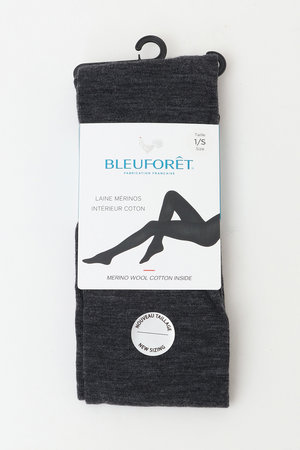 マルティニーク/martiniqueの【BLEUFORET】FINE WOOLタイツ