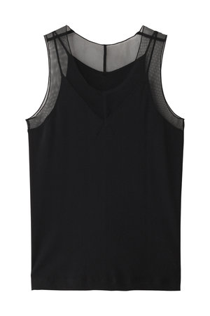 マルティニーク/martiniqueのリブチュールタンク(110100/110101)