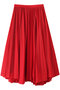 プリーツスカート マルティニーク/martinique レッド
