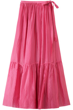 マルティニーク/martiniqueの【CURRENTAGE】Silk capraスカート(110700/110703)