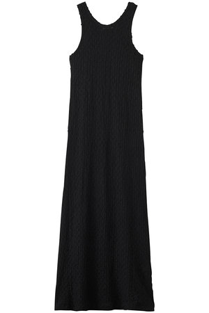 ELLE エル　ワンピース165A セール】Elise Long Dress モノクロマティックプリントドレス