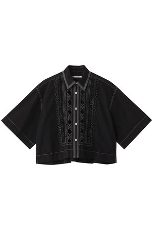 マルティニーク/martiniqueの【CURRENTAGE】タイプライターシャツ(110400/110402)