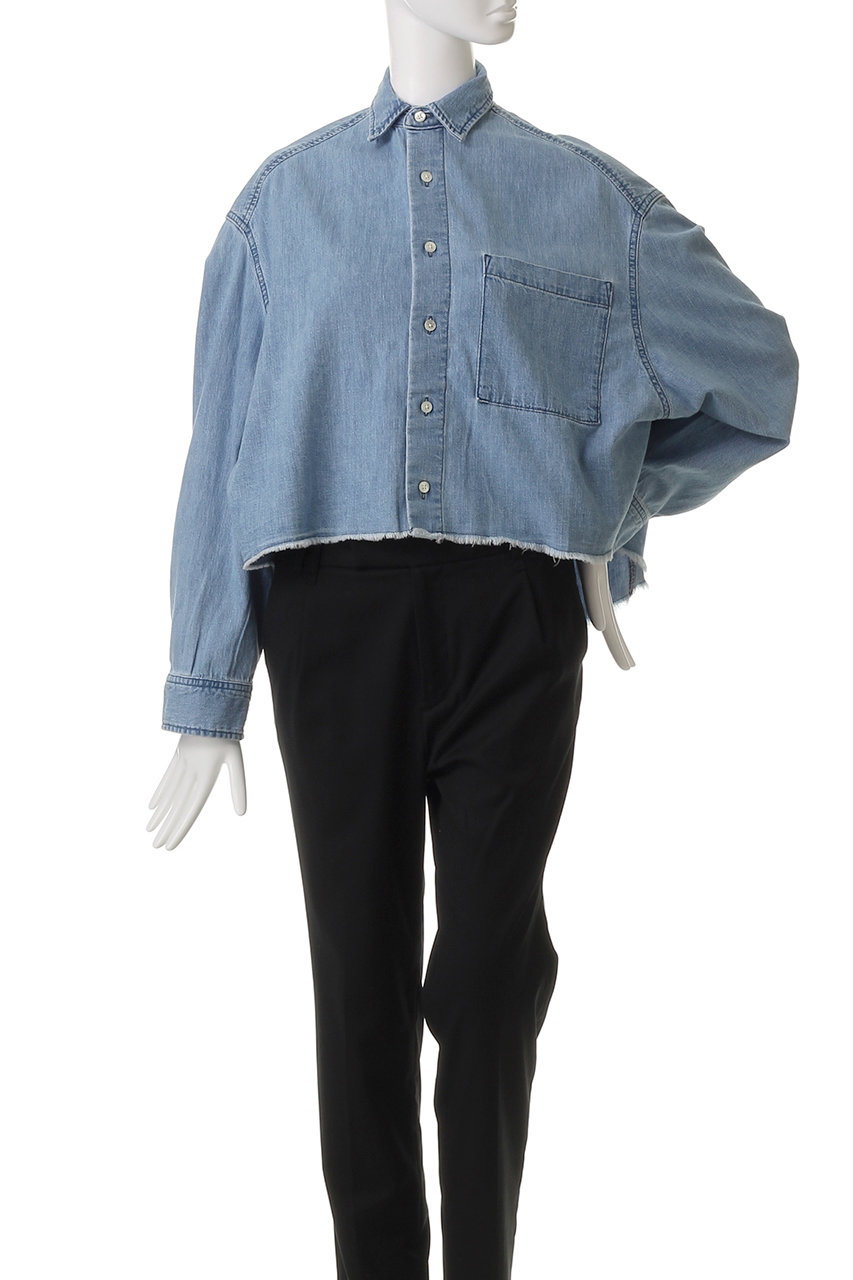 martinique(マルティニーク)｜【upper hights】デニムシャツ/ブルー の