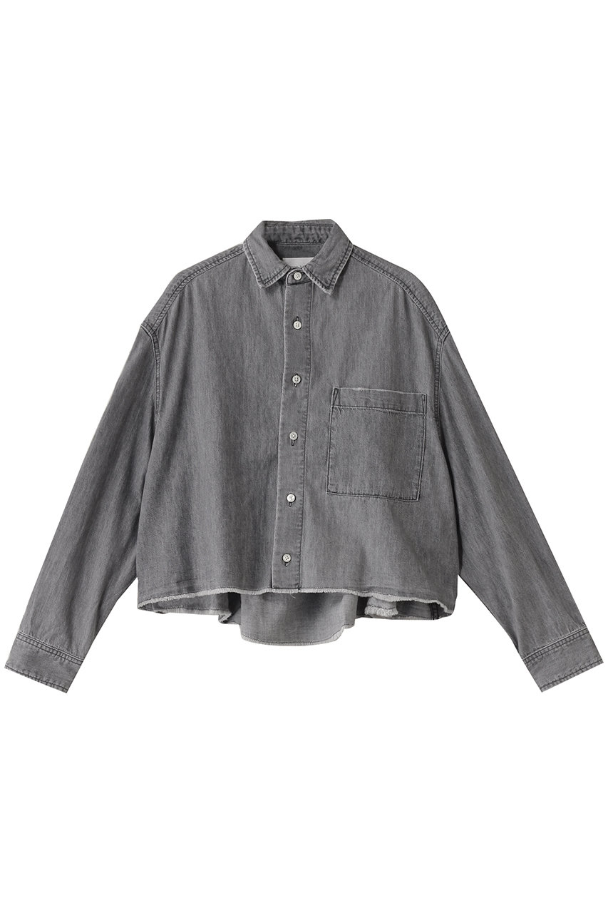 martinique 【upper hights】デニムシャツ (グレー, F) マルティニーク ELLE SHOP martinique 【upper hights】デニムシャツ (グレー, F) マルティニーク ELLE SHOP