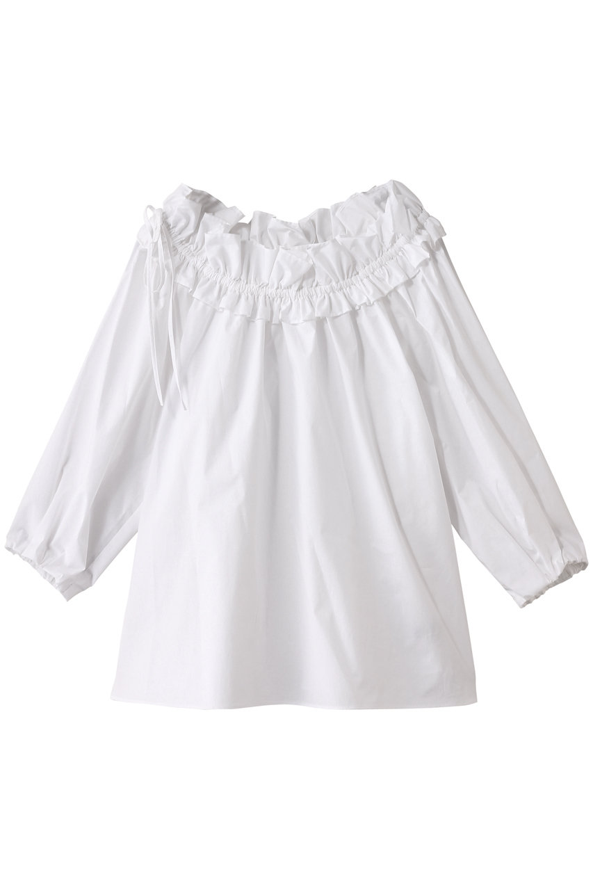 martinique 2wayオフショルダーブラウス (ホワイト, F) マルティニーク ELLE SHOP martinique 2wayオフショルダーブラウス (ホワイト, F) マルティニーク ELLE SHOP