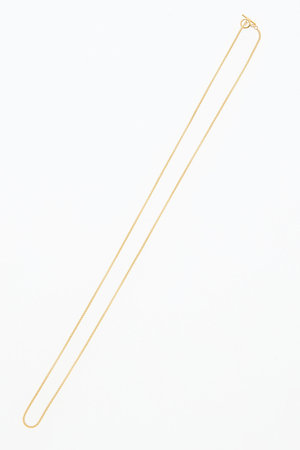 マルティニーク/martiniqueの【MARIHA】Silent Rain ネックレスポップコーンチェーンS SV(K18P)60cm(150200/150201)