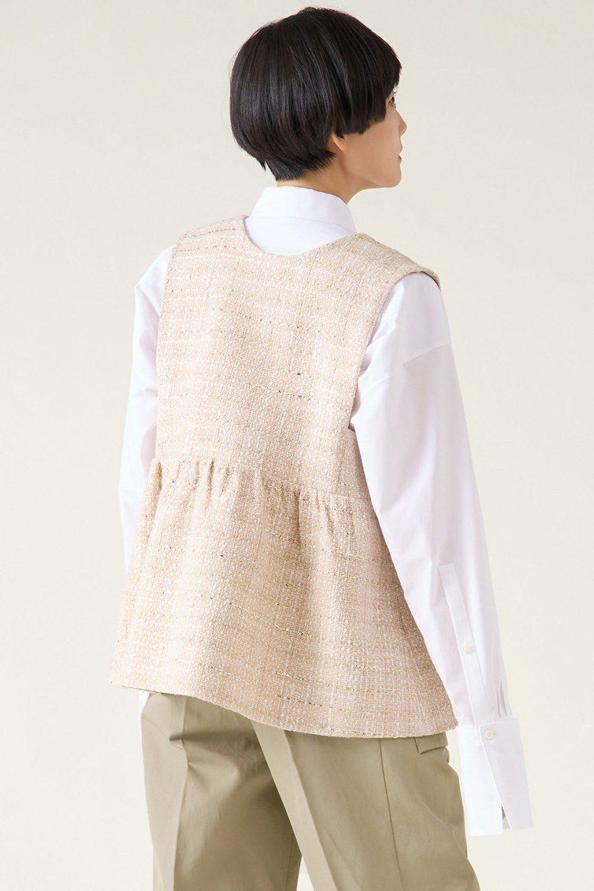 martinique(マルティニーク)｜GIOLICAツイードジレ(セットアップ可