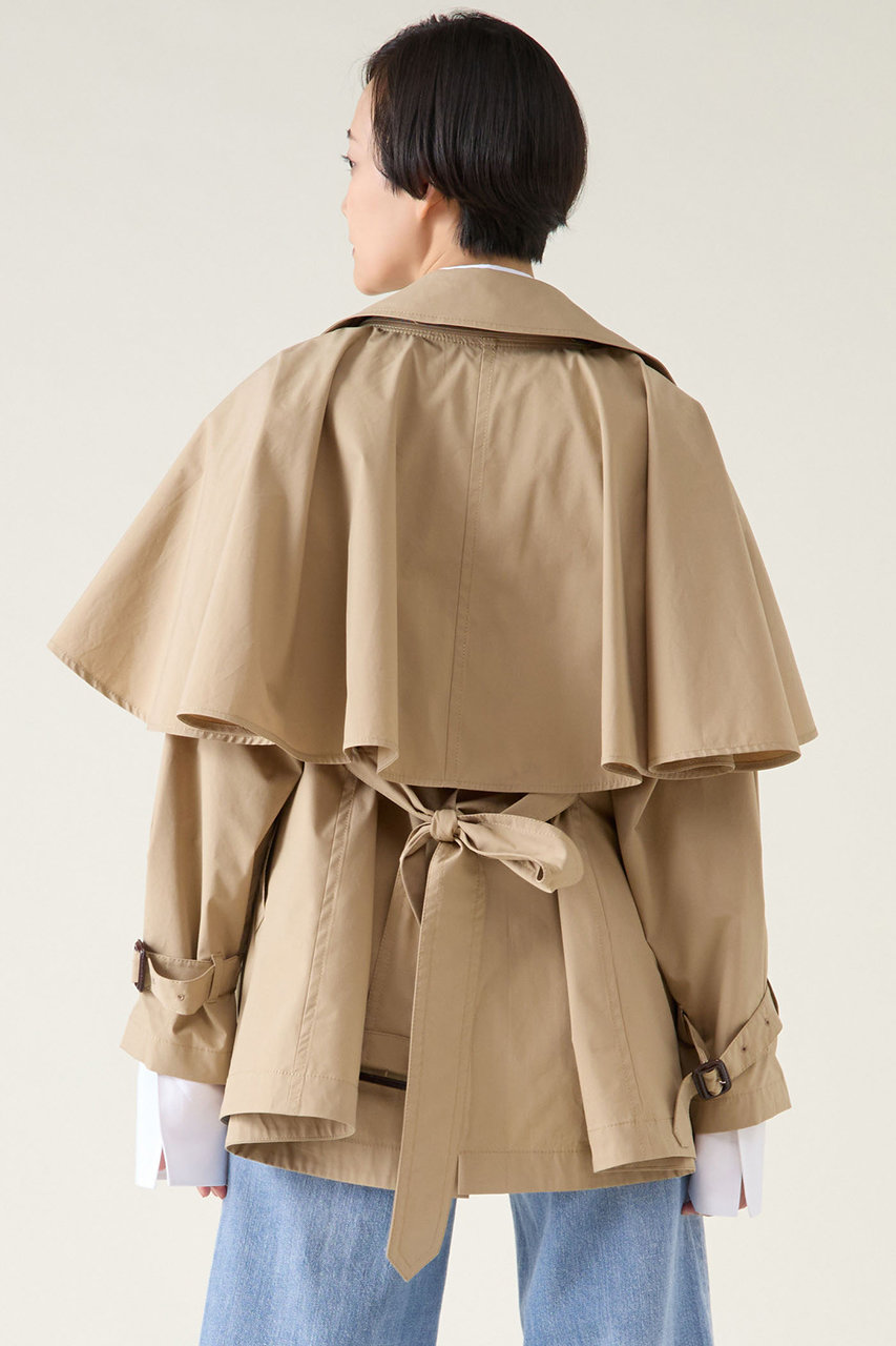 martinique(マルティニーク)｜ケープコート/ベージュ の通販｜ELLESHOP