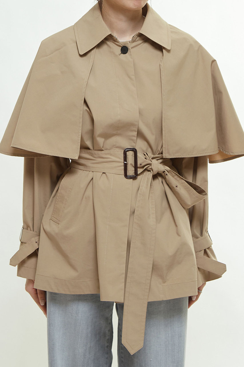 martinique(マルティニーク)｜ケープコート/ベージュ の通販