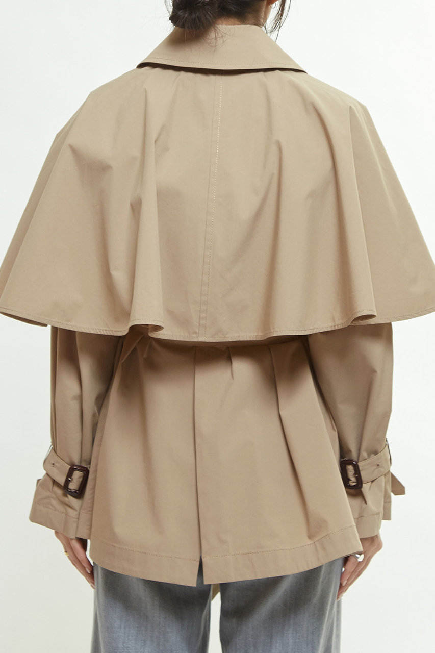 martinique(マルティニーク)｜ケープコート/ベージュ の通販｜ELLESHOP