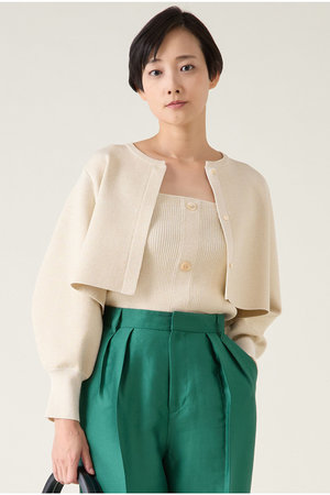 マルティニーク/martiniqueのC/N ストレッチカーディガン(アンサンブル可)(110300/110303)