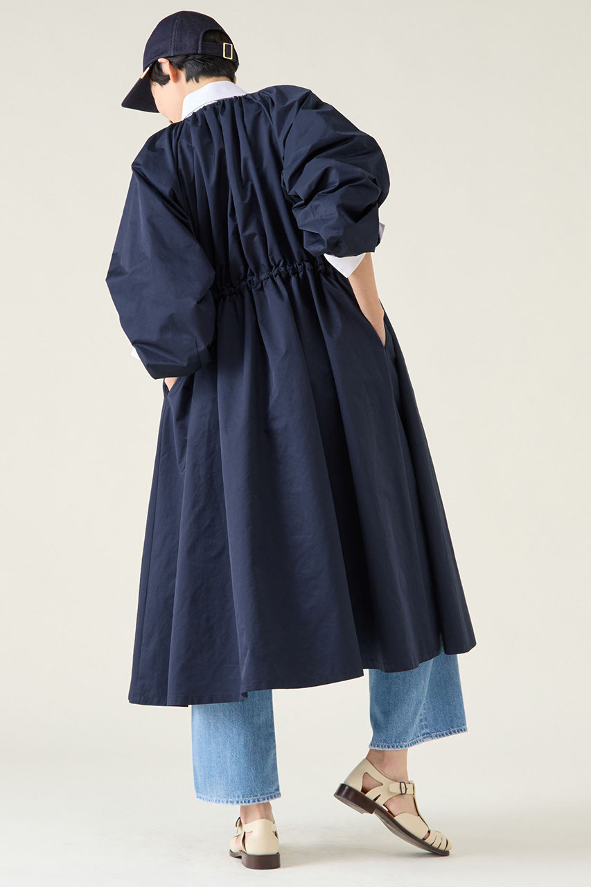 極美品 23AW martinique マルティニーク　コート martinique(マルティニーク)｜タンブラータフタギャザーコート
