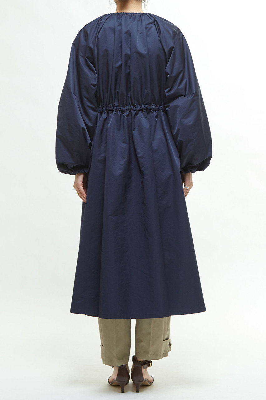 極美品 23AW martinique マルティニーク　コート martinique(マルティニーク)｜タンブラータフタギャザーコート