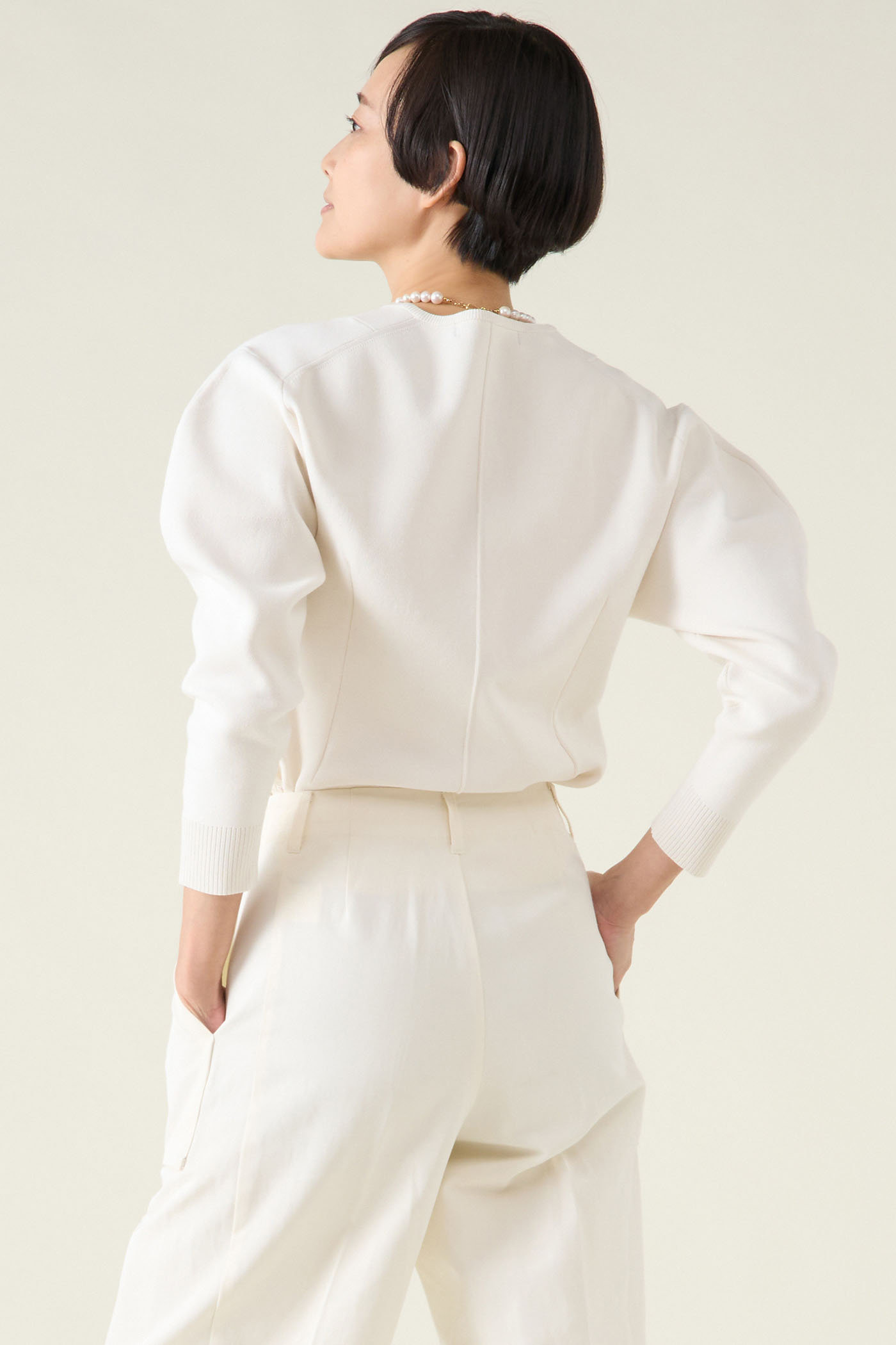 martinique(マルティニーク)｜セミハードコットンカーディガン