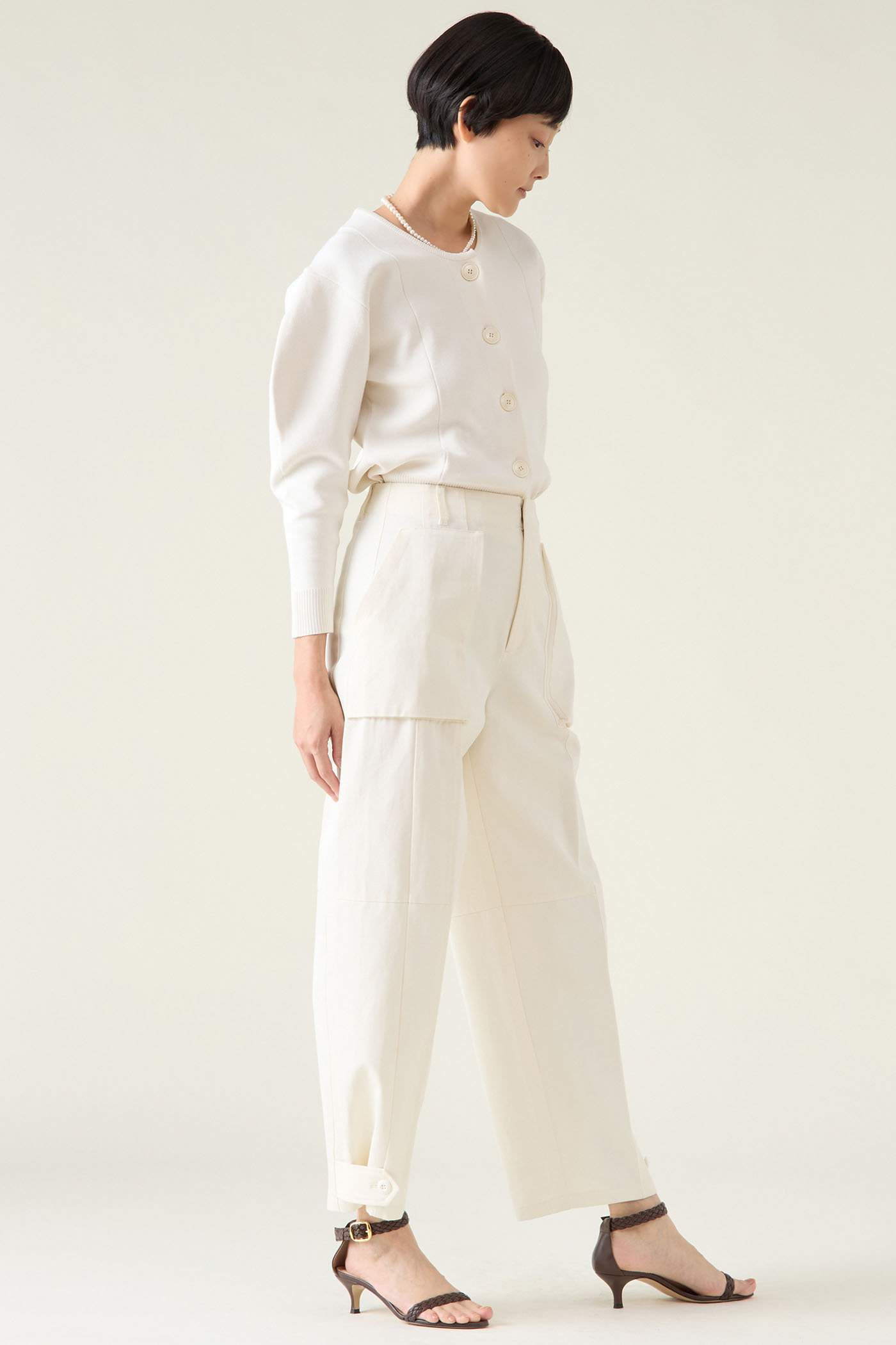 martinique(マルティニーク)｜セミハードコットンカーディガン