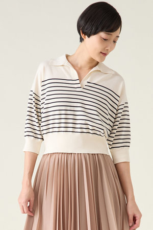 マルティニーク/martiniqueのESSENTIALスキッパープルオーバー(110300/110301)