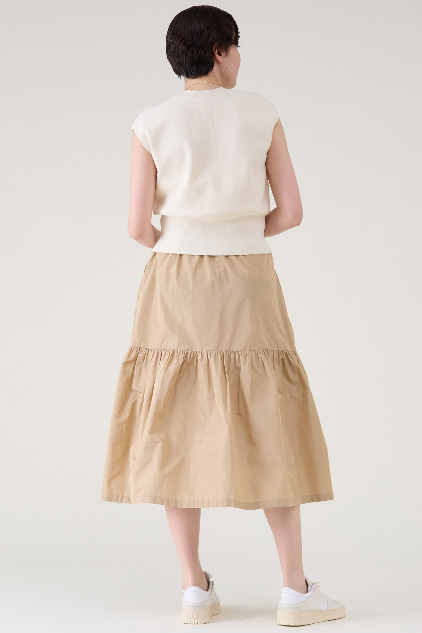 martinique(マルティニーク)｜マイクロタフタティアードスカート