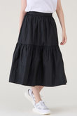 マイクロタフタティアードスカート