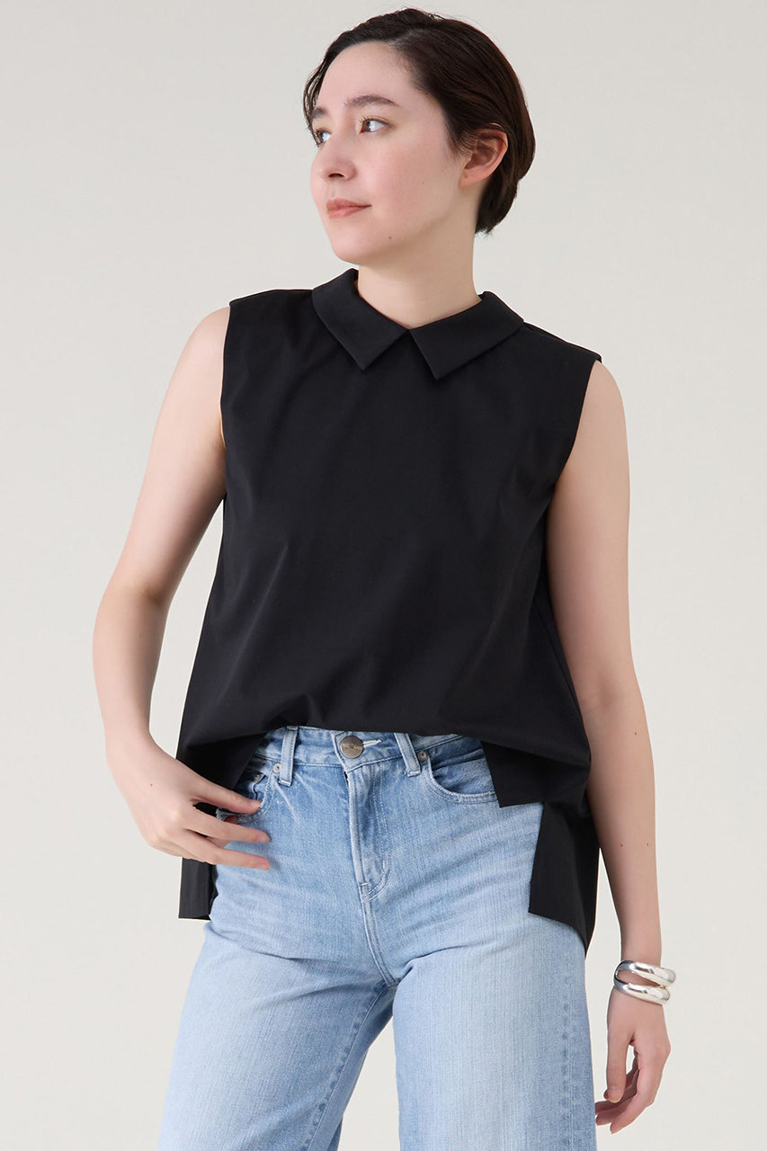 martinique 衿フレンチプルオーバー (ブラック, F) マルティニーク ELLE SHOP martinique 衿フレンチプルオーバー (ブラック, F) マルティニーク ELLE SHOP
