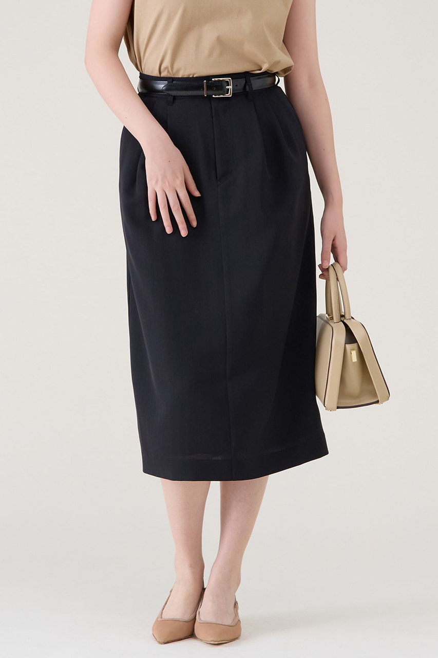 martinique 2タックスカート(セットアップ可) (ブラック, 1) マルティニーク ELLE SHOP martinique 2タックスカート(セットアップ可) (ブラック, 1) マルティニーク ELLE SHOP