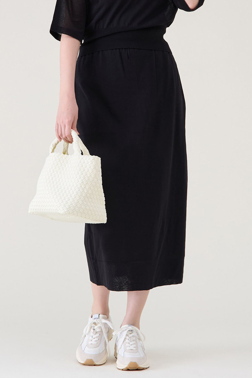 martinique クリスプC/Nスカート(セットアップ可) (ブラック, F) マルティニーク ELLE SHOP martinique クリスプC/Nスカート(セットアップ可) (ブラック, F) マルティニーク ELLE SHOP
