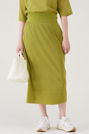 マルティニーク/martiniqueのクリスプC/Nスカート(セットアップ可)(110700/110703)