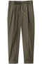 《定番》リネンドロストパンツ マルティニーク/martinique カーキ
