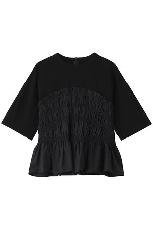 マルティニーク/martiniqueのシャーリングコンビプルオーバー(110100/110102)