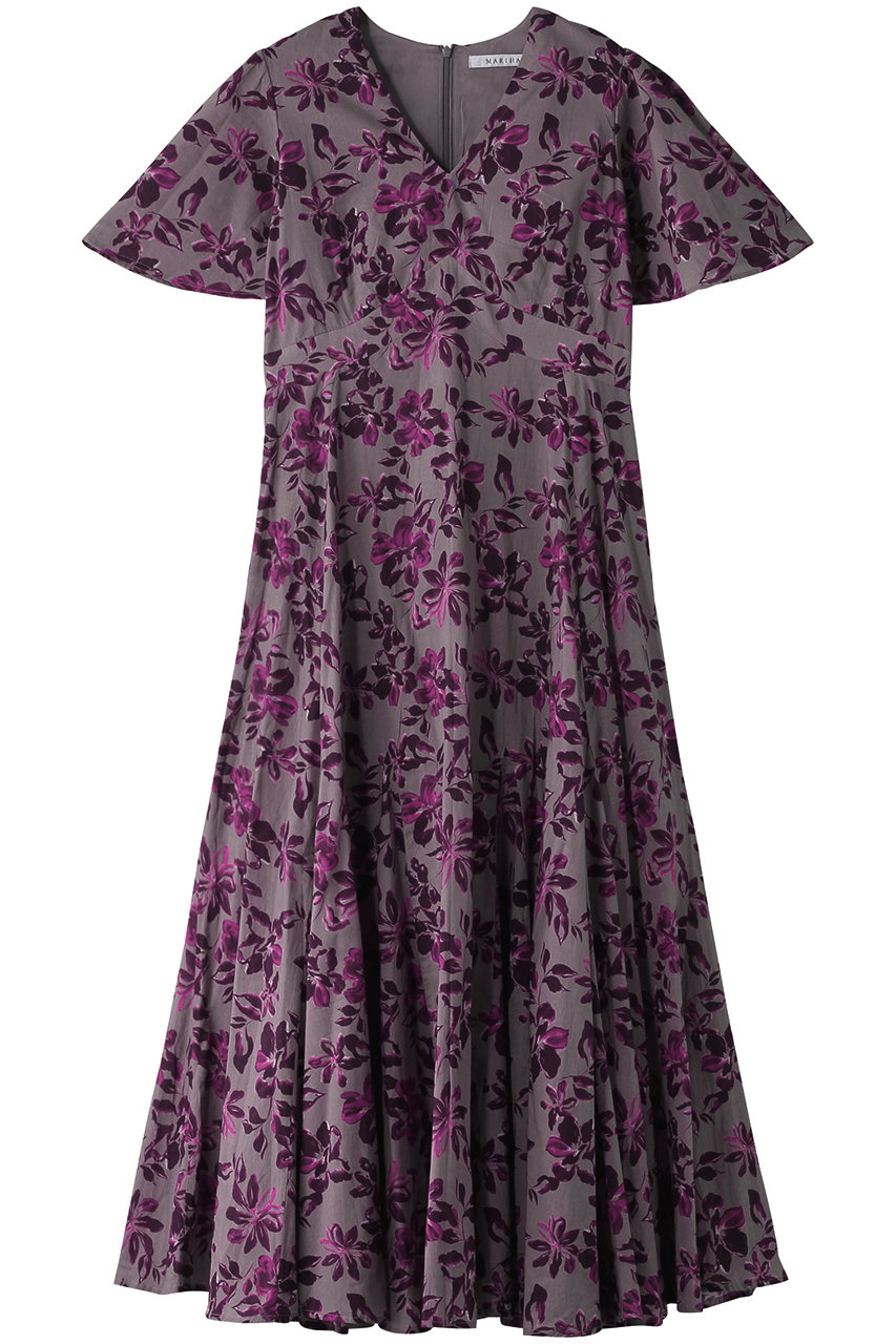 martinique 【MARIHA】せせらぎのドレス (グレー, 1) マルティニーク ELLE SHOP martinique 【MARIHA】せせらぎのドレス (グレー, 1) マルティニーク ELLE SHOP