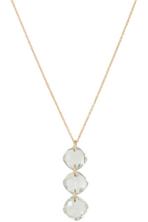 マルティニーク/martiniqueの【MOUNIR】ドロップストーンペンダント(150200/150201)