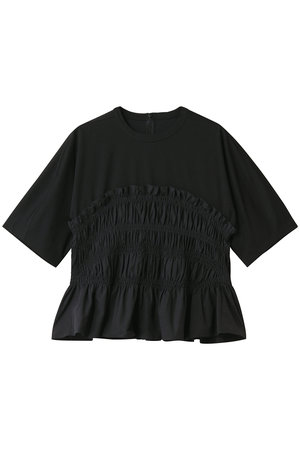 マルティニーク/martiniqueのシャーリングコンビプルオーバー(110100/110102)