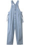 【CURRENTAGE】Loose fitting overall マルティニーク/martinique インディゴサックス