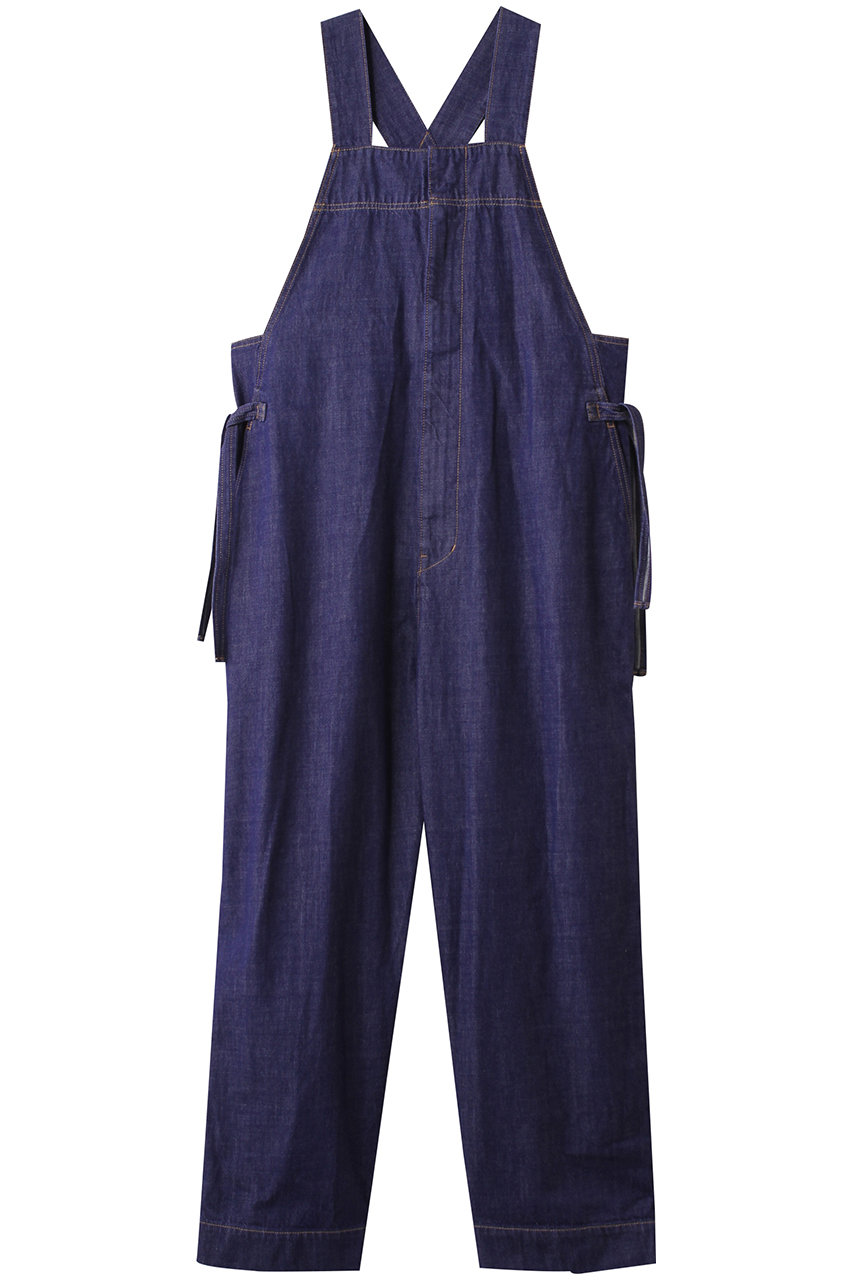 martinique 【CURRENTAGE】Loose fitting overall (ブルー, 2) マルティニーク ELLE SHOP martinique 【CURRENTAGE】Loose fitting overall (ブルー, 2) マルティニーク ELLE SHOP