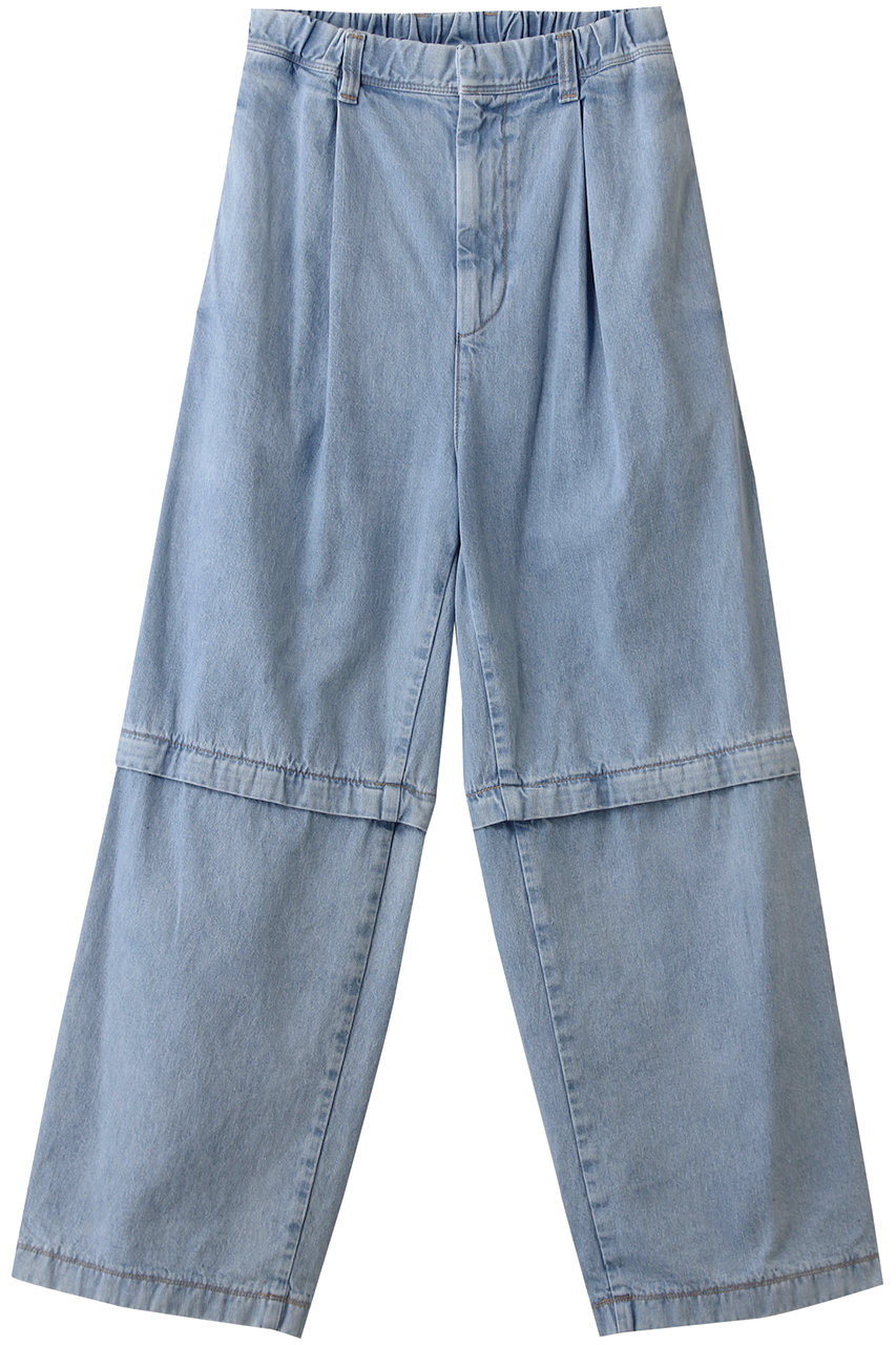 martinique 【CURRENTAGE】Detachable パンツ (インディゴサックス, 2) マルティニーク ELLE SHOP martinique 【CURRENTAGE】Detachable パンツ (インディゴサックス, 2) マルティニーク ELLE SHOP