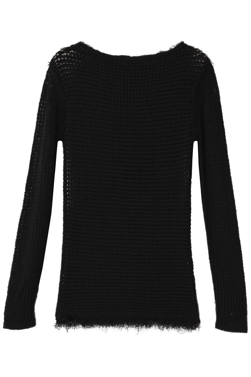 martinique 【CURRENTAGE】Mesh knit (ブラック, F) マルティニーク ELLE SHOP martinique 【CURRENTAGE】Mesh knit (ブラック, F) マルティニーク ELLE SHOP