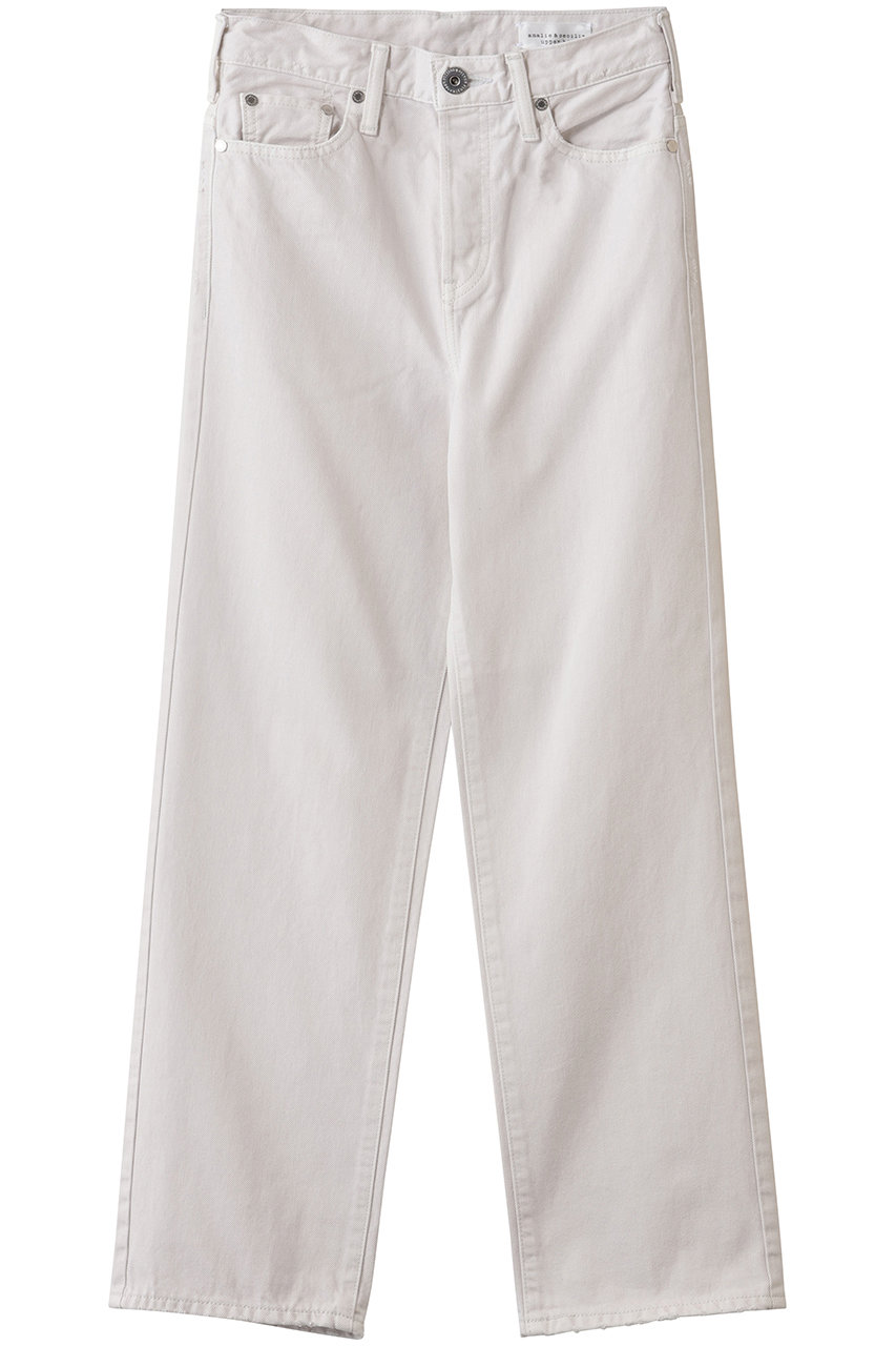 martinique 《コラボ》【upper hights×Amalie&Cecilie Moosgaard】デニムパンツ (アイボリー, 2) マルティニーク ELLE SHOP martinique 《コラボ》【upper hights×Amalie&Cecilie Moosgaard】デニムパンツ (アイボリー, 2) マルティニーク ELLE SHOP