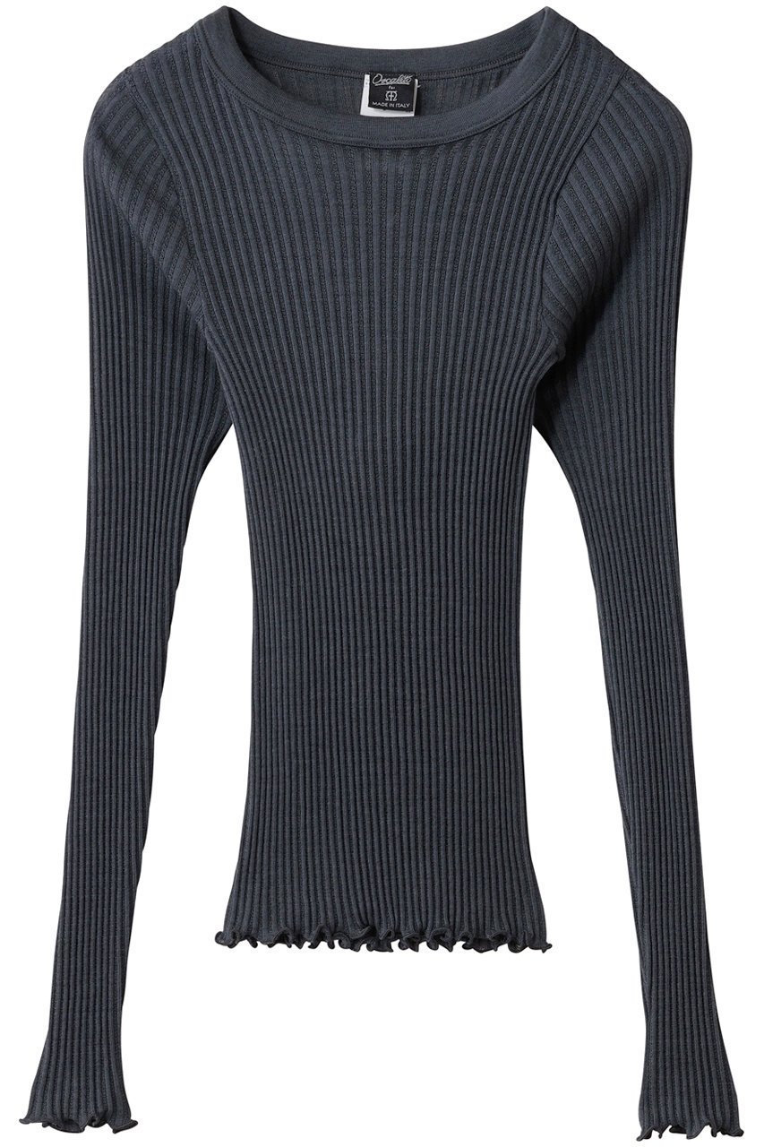 martinique 【Oscalito】ウールシルクプルオーバー (グレー, F) マルティニーク ELLE SHOP