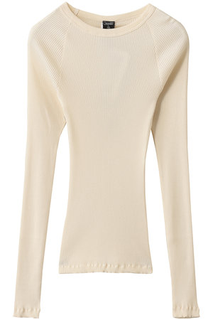 マルティニーク/martiniqueの《別注》【Oscalito】リブクルーネックプルオーバー