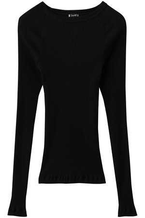 マルティニーク/martiniqueの《別注》【Oscalito】リブクルーネックプルオーバー