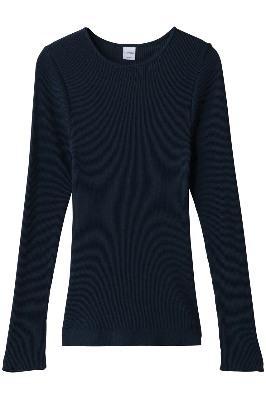 martinique C/SILKプルオーバー (ネイビー, F) マルティニーク ELLE SHOP martinique C/SILKプルオーバー (ネイビー, F) マルティニーク ELLE SHOP